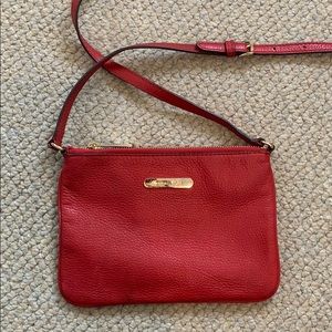 Michael Kors Red Mini Crossbody Bag
